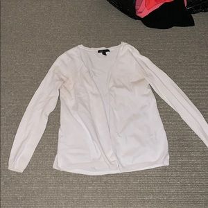 White cardigan